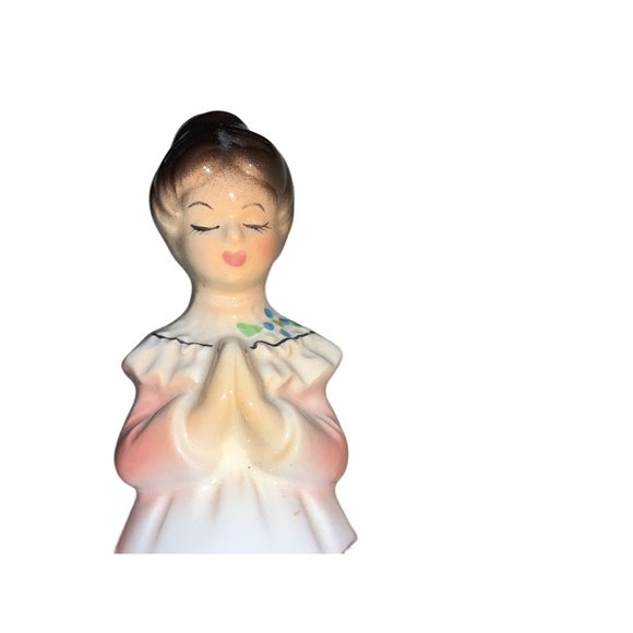 Prayer Lady Toothpick Holder Pink - Picture 12 of 15